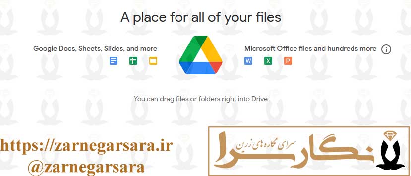 فضای ابری گوگل GoogleDrive